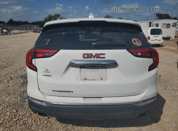 3GKALPEX7LL236117 2020 GMC TERRAIN White Vista trasera