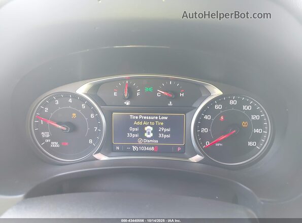 3GKALPEX7LL296737 2020 GMC TERRAIN Blue Vista de los asientos traseros