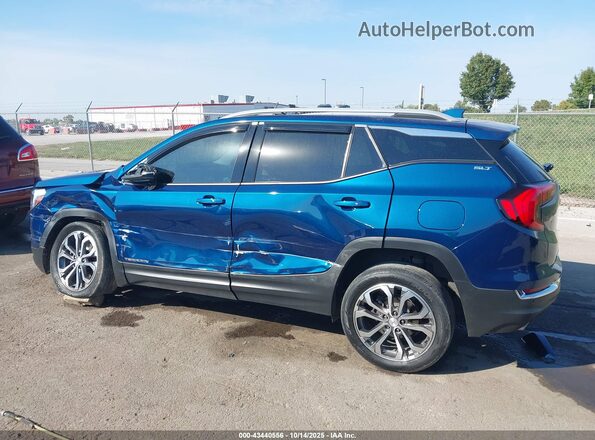 3GKALPEX7LL296737 2020 GMC TERRAIN Blue Vista interior de 360 grados