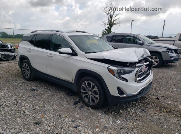 3GKALPEX9KL122845 2019 GMC TERRAIN White Przód prawy