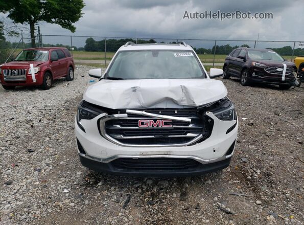 3GKALPEX9KL122845 2019 GMC TERRAIN White Widok z przodu