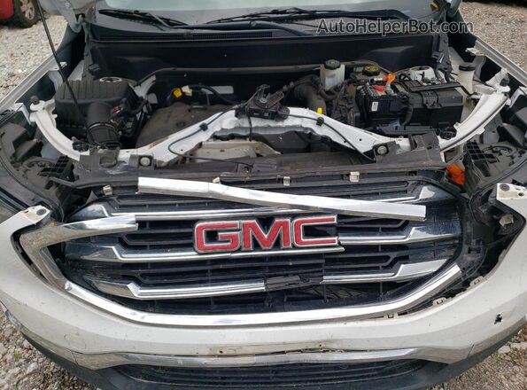 3GKALPEX9KL122845 2019 GMC TERRAIN White Widok wnętrza z tyłu