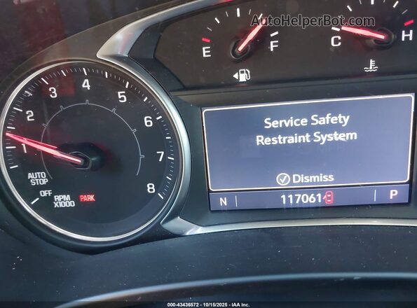 3GKALSEX2LL192756 2020 GMC TERRAIN Red Вид задніх сидінь