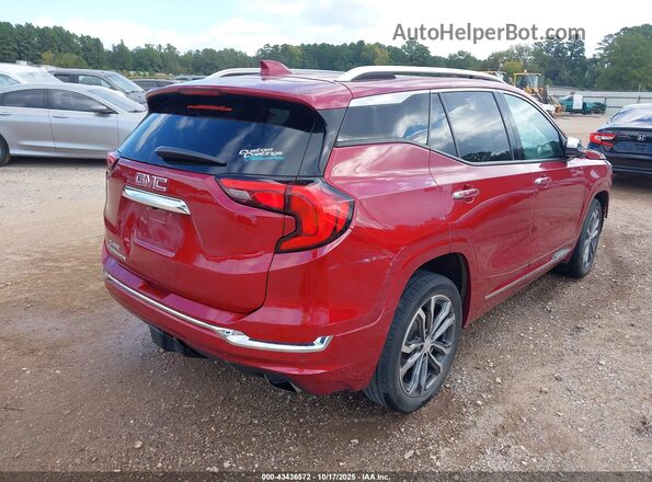 3GKALSEX2LL192756 2020 GMC TERRAIN Red Задня права чверть