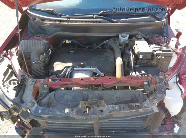 3GKALSEX2LL192756 2020 GMC TERRAIN Red Вид ззаду
