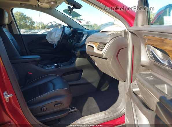 3GKALSEX2LL192756 2020 GMC TERRAIN Red Вид салону спереду