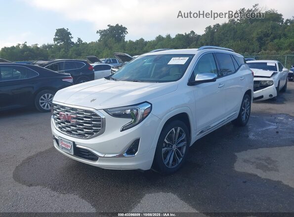 3GKALSEX8LL293400 2020 GMC TERRAIN White Vista tres cuartos delantera izquierda