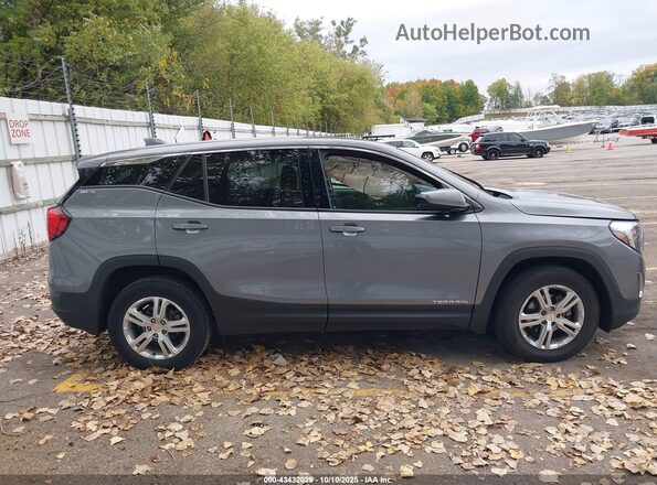 3GKALTEV0LL155614 2020 GMC TERRAIN Gray Vista interior trasera