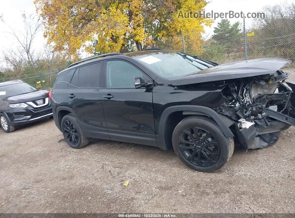 3GKALTEV0LL343131 2020 GMC TERRAIN Черный Вид задней части салона