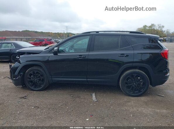 3GKALTEV0LL343131 2020 GMC TERRAIN Черный Панорамный вид салона 360°