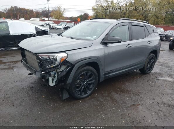 3GKALTEV1LL270416 2020 GMC TERRAIN Серый Передняя левая четверть