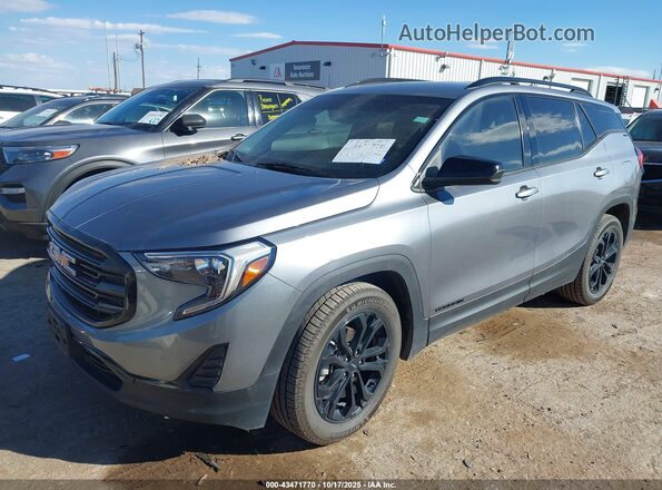 3GKALTEV1ML341616 2021 GMC TERRAIN Gray Przód lewy
