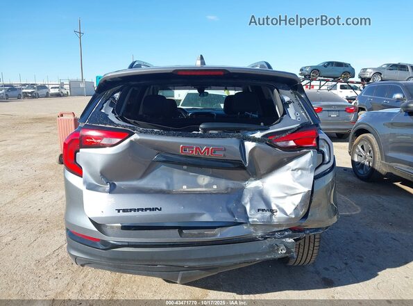 3GKALTEV1ML341616 2021 GMC TERRAIN Gray Widok z przodu