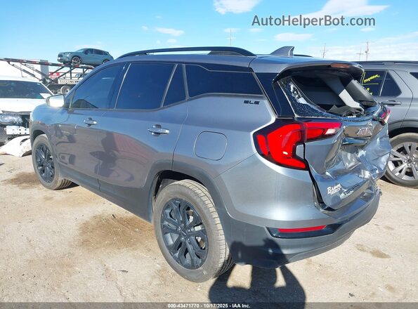 3GKALTEV1ML341616 2021 GMC TERRAIN Gray Tył lewy