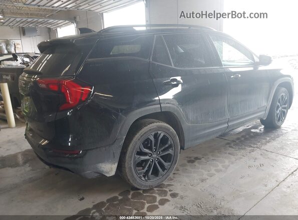 3GKALTEV2ML386757 2021 GMC TERRAIN Black უკანა მარჯვენა