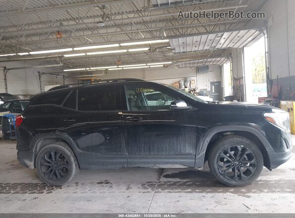 3GKALTEV2ML386757 2021 GMC TERRAIN Black უკანა სალონის ხედი