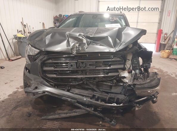 3GKALTEV3LL157938 2020 GMC TERRAIN Gray Widok z przodu