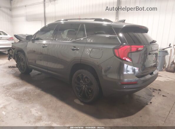 3GKALTEV3LL157938 2020 GMC TERRAIN Gray Tył lewy