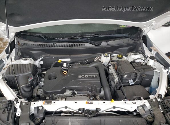 3GKALTEV6LL207974 2020 GMC TERRAIN White ძრავის განყოფილების ხედი