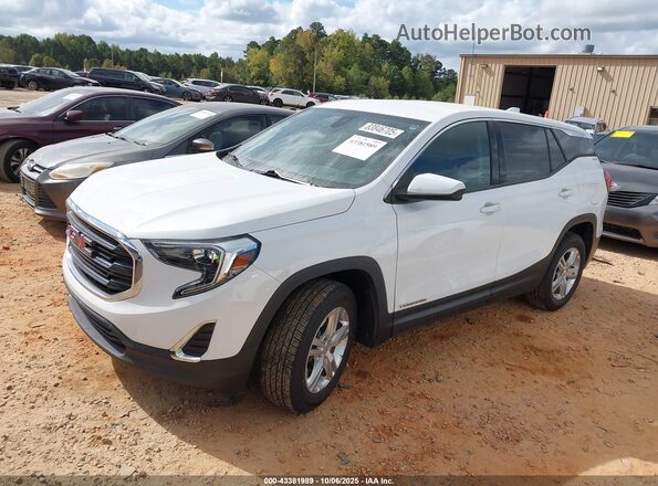3GKALTEV6LL226900 2020 GMC TERRAIN White Przód lewy