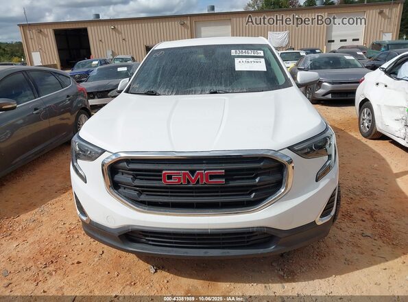 3GKALTEV6LL226900 2020 GMC TERRAIN White Widok wnętrza z tyłu