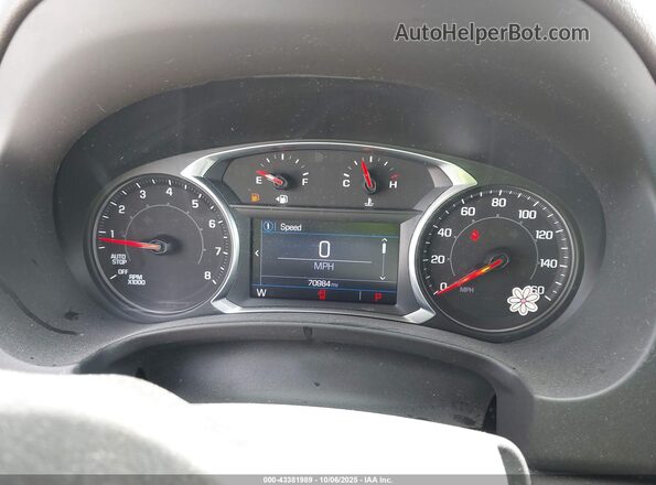 3GKALTEV6LL226900 2020 GMC TERRAIN White Widok tylnych siedzeń