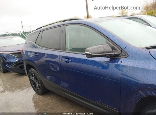 3GKALTEV6NL285903 2022 GMC TERRAIN Синий Панорамный вид салона 360°