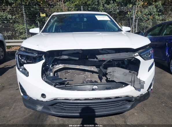 3GKALTEV7ML396166 2021 GMC TERRAIN White Դիմացի տեսք