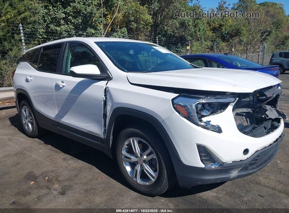 3GKALTEV7ML396166 2021 GMC TERRAIN White Սալոնի հետևի տեսք