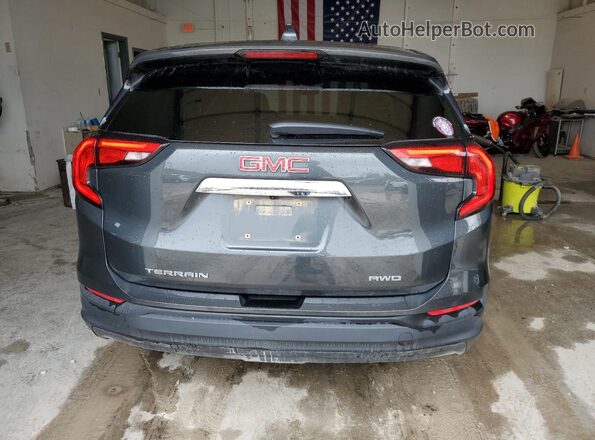 3GKALTEV8LL105060 2020 GMC TERRAIN Gray Widok z tyłu