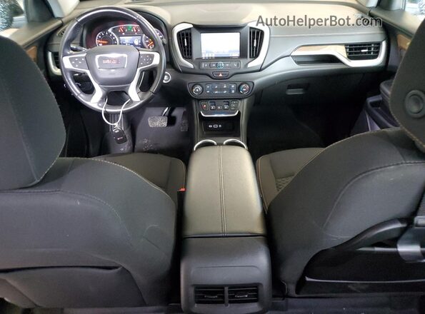 3GKALTEV8LL105060 2020 GMC TERRAIN Gray Widok deski rozdzielczej