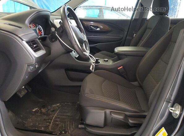 3GKALTEV8LL105060 2020 GMC TERRAIN Gray Widok wnętrza z przodu