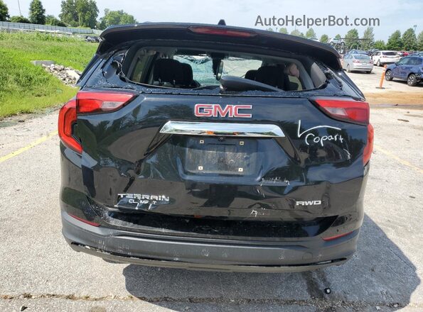 3GKALTEV8LL112770 2020 GMC TERRAIN Черный Вид сзади