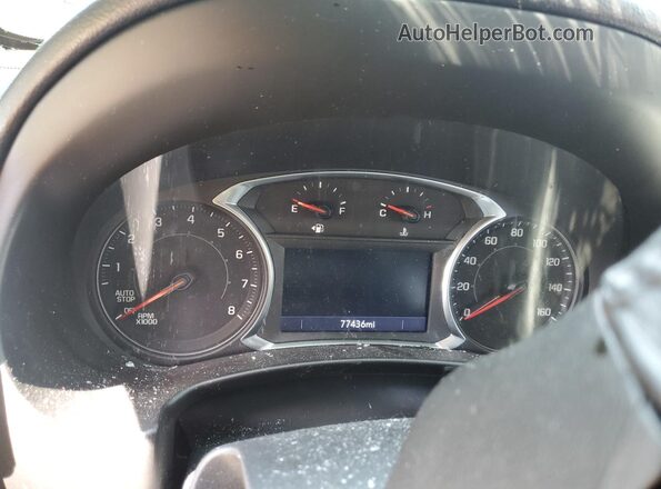 3GKALTEV8LL112770 2020 GMC TERRAIN Черный Вид щитка приборов