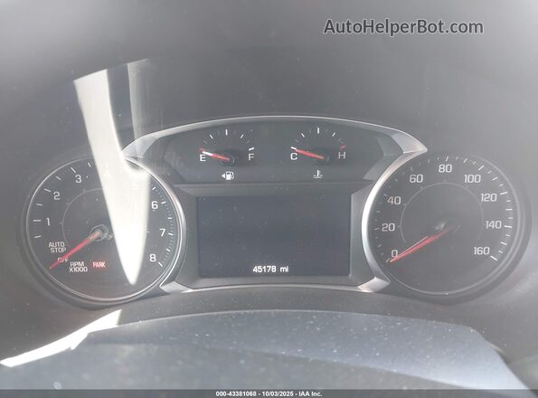 3GKALTEVXLL185283 2020 GMC TERRAIN Silver უკანა სავარძლების ხედი