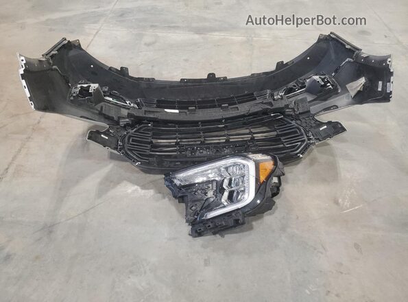 3GKALTEVXNL103751 2022 GMC TERRAIN Silver Vista de la etiqueta del VIN
