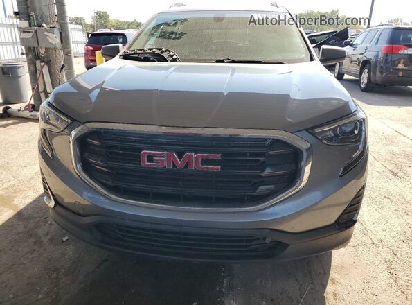 3GKALTEX6KL140020 2019 GMC TERRAIN Silver Widok z przodu