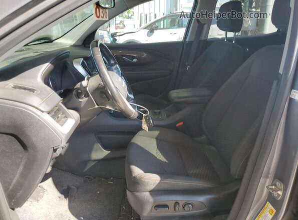 3GKALTEX6KL140020 2019 GMC TERRAIN Silver Widok wnętrza z przodu