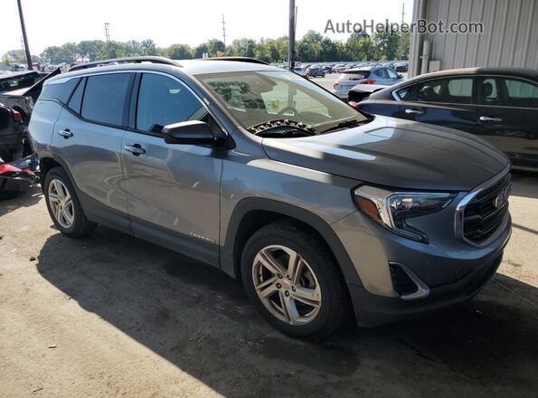 3GKALTEX6KL140020 2019 GMC TERRAIN Silver Przód prawy