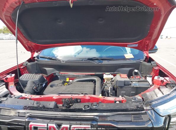 3GKALUEGXSL298835 2025 GMC TERRAIN Burgundy Vista del compartimento del motor