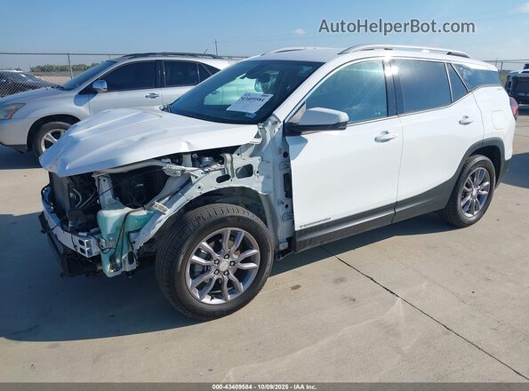 3GKALVEG2RL166510 2024 GMC TERRAIN White Vista tres cuartos delantera izquierda
