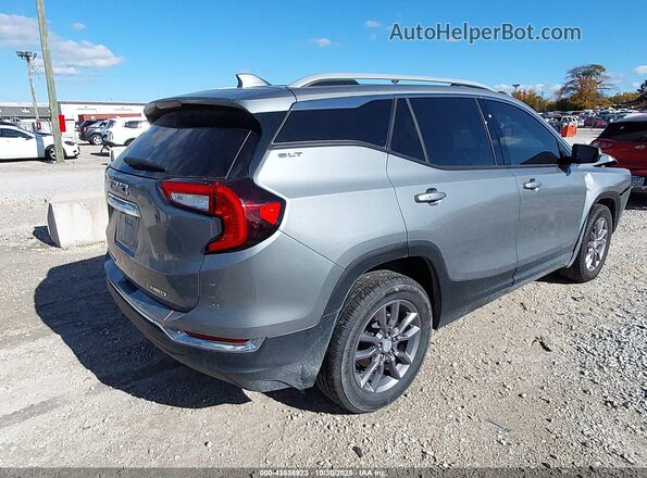 3GKALVEG7PL109099 2023 GMC TERRAIN Серебряный Задняя правая четверть