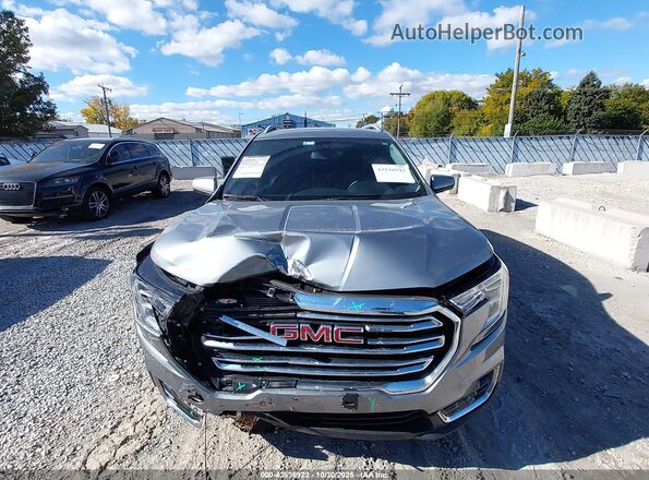 3GKALVEG7PL109099 2023 GMC TERRAIN Серебряный Вид щитка приборов
