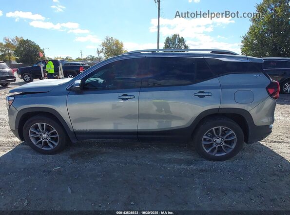 3GKALVEG7PL109099 2023 GMC TERRAIN Серебряный Панорамный вид салона 360°