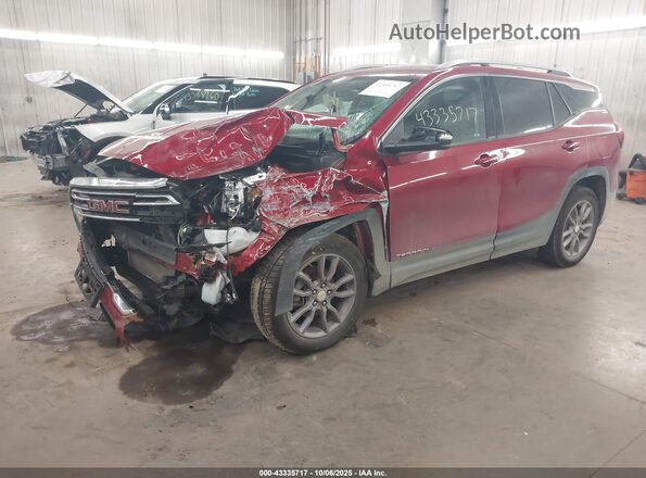 3GKALVEG9PL176254 2023 GMC TERRAIN Красный Передняя левая четверть