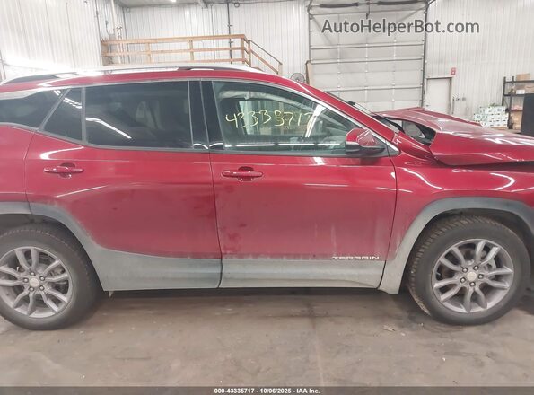 3GKALVEG9PL176254 2023 GMC TERRAIN Красный Панорамный вид салона 360°