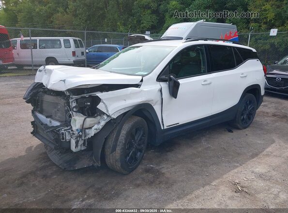 3GKALVEV1LL172899 2020 GMC TERRAIN Белый Передняя левая четверть