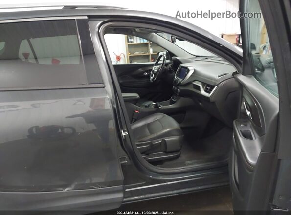 3GKALVEV1LL204427 2020 GMC TERRAIN Gray Вид салону спереду