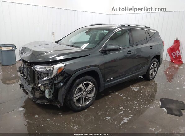 3GKALVEV1LL204427 2020 GMC TERRAIN Gray Передня ліва чверть