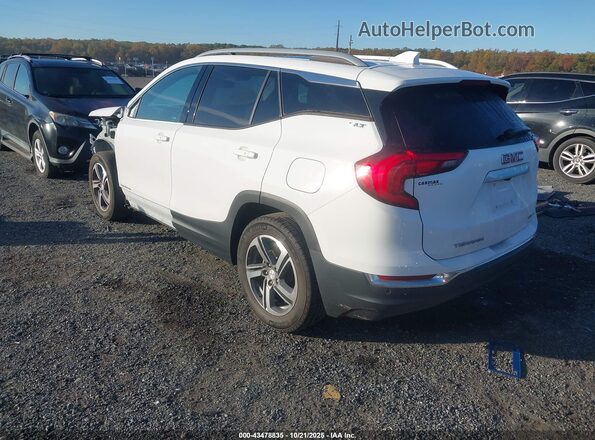 3GKALVEV3ML371955 2021 GMC TERRAIN White Trasero izquierdo